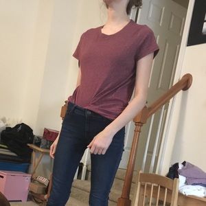 Burgundy/ Purple Tee-Shirt